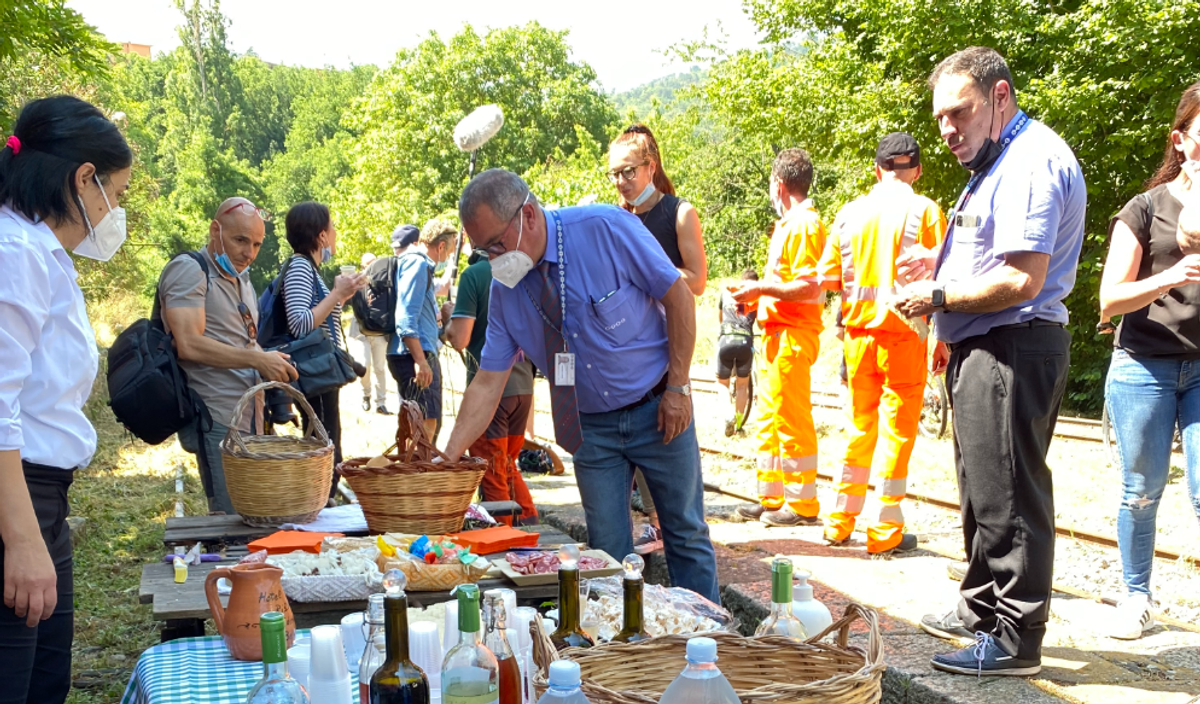 RA Sardinie tussenstop buffet